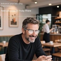 Lunettes intelligentes HY1011 avec haut-parleur ouvert, réduction de bruit ENC, commande tactile, charge magnétique pour la conduite et les sports