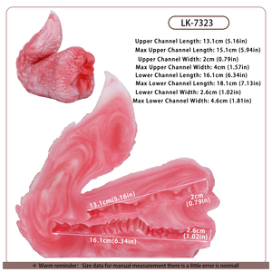 Masturbador Masculino GEEBA Pink Fox Fantasy, Juguetes Sexuales para Adultos, Muñecas de Bolsillo con Vagina y Ano, Envío Directo Personalizado - Product Image 3