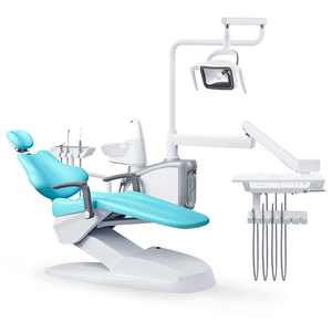 Sedia dentale elettrica prezzo competitivo con metallo resistente materiale plastico in acciaio include braccio articolato - Product Image 4