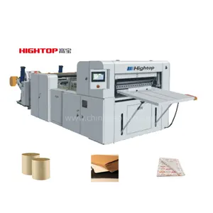 High Speed HQJ-800D Office Paper PLC Control Full Automatic Two Rolls Feeding Stations Cutting Roll To Sheet Machine