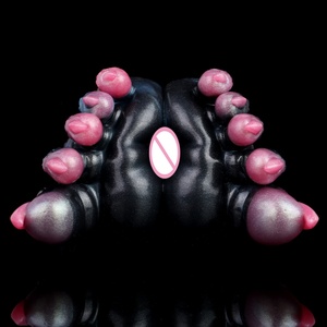 Nouveau design de masturbateur fantaisie inspiré des animaux, style Phantom Foot, canal unique pour hommes - Product Image 2