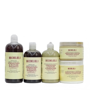 بلسم جديد بزيت الخروع الجامايكي الأسود سعة 384 مل لتقوية واستعادة الشعر، يفك تشابك الشعر ويقلل التكسر، بلسم للعناية بالشعر - Product Image 1