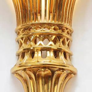 Lampada <span class=keywords><strong>da</strong></span> <span class=keywords><strong>Parete</strong></span> Stellight in Stile Europeo Moderno, Design in Ottone Intrecciato, LED Dorato, Bronzo Francese, per Villa, Corridoio, Ingresso, Casa, Ufficio - Product Image 5