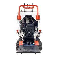 Mini-dumper à chenilles manuel de 0,5 tonne à haute efficacité, vente en gros d'usine, livraison rapide, transporteur à chenilles compact, livraison gratuite