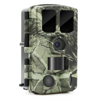 Caméra de surveillance de la faune Caméra de chasse Vitesse de réponse de 0,2 s 48MP 4K Caméra de chasse avec capteur CMOS