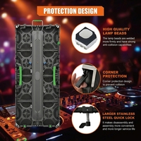 Muen P2.6 Mur vidéo LED portable à six panneaux pour cabine DJ, scène de boîte de nuit, club de musique, événements et spectacles