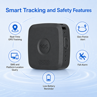 Mini traceur GPS personnel portable P8, IP54, 4G, alarme SOS, géolocalisation, détecteur de chute pour la sécurité des personnes âgées, des enfants et des animaux domestiques
