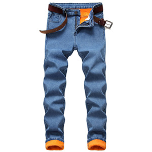<span class=keywords><strong>Jeans</strong></span> caldi in tessuto composito aderente di grandi dimensioni da <span class=keywords><strong>uomo</strong></span> di grandi dimensioni - Product Image 2