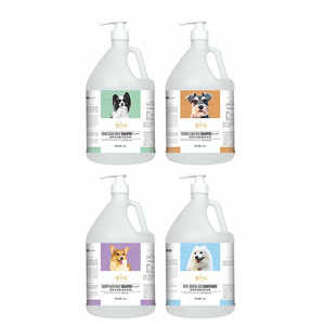 Productos Profesionales de Aseo para Mascotas Totalmente Naturales, Champú Orgánico Natural para Perros en Botella Grande, Champú y Acondicionador para Cachorros - Product Image 1