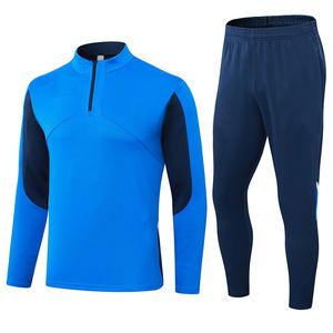 Conjunto Deportivo de Otoño Invierno 24/25 Porto, Chaqueta Corta con Media Cremallera de Secado Rápido, Uniforme de Fútbol para Clubes Europeos - Product Image 1