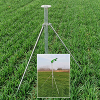 Arroseur de jardin agricole de 2 pouces, canon à eau pour l'irrigation, grande portée, arroseur avec trépied