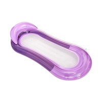 Hamac flottant gonflable pour adulte, motif animal de dessin animé, flotteur licorne à chevaucher pour piscine et plage