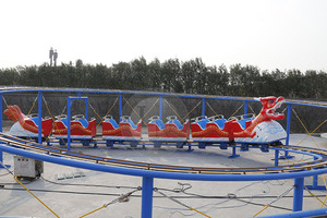 Gran equipo de Parque de Atracciones Sliding Dragon Mini Interchange Roller Coaster a la venta - Product Image 4