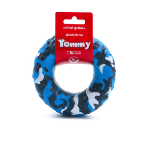 Yommy Pet Chew Toy <b>Ring</b> 14.5cm Camouflage Pattern Dog Toy - Product Image 2