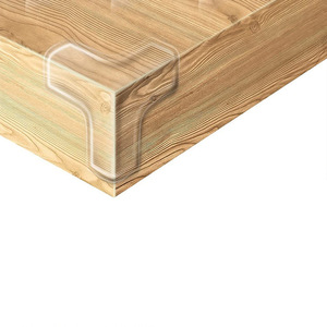 Transparent PVC <strong>L</strong>-<strong>Shaped</strong> <strong>Corner</strong> <strong>Protectors</strong> Baby Furniture Edge Safety Bumpers for Sharp <strong>Table</strong> Edges - Product Image 4