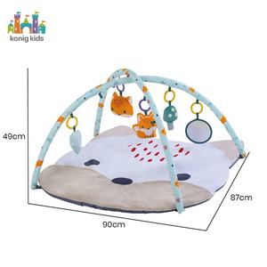 Konig Kids OEM ODM personalizzato Fox Baby Play Mat Bebe Gimnasio Para Bebes giocattoli per lo sviluppo del bambino con giocattoli appesi - Product Image 4