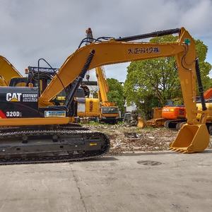 Excavatrice sur chenilles Caterpillar 320D2 de 20 tonnes d'occasion avec moteur central Unité rentable Stock de Shanghai - Product Image 5