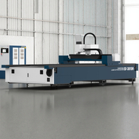 Machine de découpe laser à fibre numérique à 3 axes CNC 3015n 4015 4020, IA/PLT/BMP, haute vitesse, refroidissement par eau, haute qualité