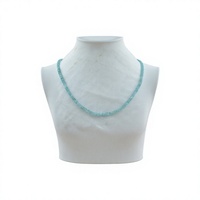 Dernier modèle Collier de perles en apatite naturelle 2023 Bijoux pour femmes et filles au meilleur prix Cocktail Wear Argent sterling 925