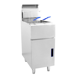 <span class=keywords><strong>Friteuse</strong></span> à <span class=keywords><strong>gaz</strong></span> commerciale haute performance, autonome, pour poulet et frites, avec brûleur puissant et pièces amovibles - Product Image 2