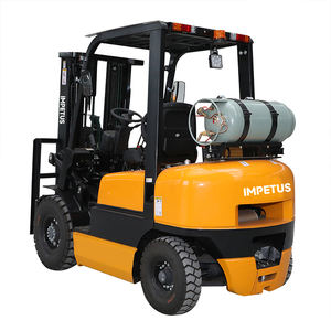 3 t 3 טון Fg30 6 מטר גפ"מ גז מחיר הסיני בנזין משאית 3 טון פניאומטיים פרופאן מלגזה - Product Image 1