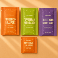 Sachets personnalisés imprimés avec fermeture éclair refermable pour sachets de thé, thé Chai et thé Rooibos