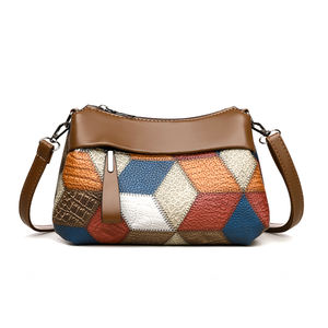 Logotipo personalizado nueva venta directa de fábrica costura estilo Bosnia señoras bolsa de mensajero - Product Image 1