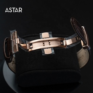 Đồng hồ nam cơ tự động đa chức năng, mạ vàng, mặt trăng, kiểu dáng sang trọng, logo tùy chỉnh, số lượng đặt hàng tối thiểu 1 chiếc, dành cho đơn hàng nhỏ. - Product Image 6