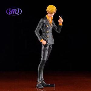 Meilleures ventes 2025 – Figurine d'anime Sanji <span class=keywords><strong>Manga</strong></span> 3D en PVC, artisanat plastique japonais, vente en gros OEM - Product Image 4