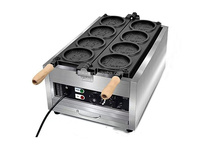 Fromage 10 Yen Coin Gaufrier Machine Prix de gros Gold Coin Pancake Maker Commercial Coin Cheese Bread Maker