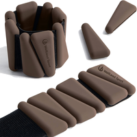 Kit complet de Pilates et de yoga, chaussettes antidérapantes, anneau flexible, ballon de Pilates souple, poids réglables - Équipement d'exercice polyvalent