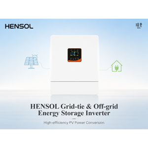 Inversor Híbrido Solar HENSOL de <span class=keywords><strong>3kw</strong></span>, 5kw, 6kw, 8kw, 10kw, 12kw, Inversor Híbrido Solis, Inversor Fuera de Red - Product Image 1
