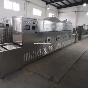 20 Kw Black Soldier Fly Larva Industrial Microwave Tunnel Drying Machine For Insect Drying And Sterilization