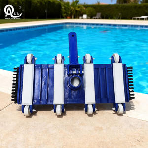 Brosse de nettoyage automatique pour piscine Water Crown de haute qualité en ABS avec design couronne carrée, ensemble complet - Product Image 5