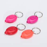 Populaire personnalisé 365 ~ 400nm longueur d'onde et couleur Mini LED Blacklight Troch porte-clés lampe de poche ultraviolette UV porte-clés lumière