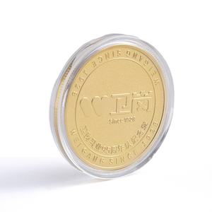 Moneda Redonda de Metal con Logotipo Personalizado, Chapada en Oro, de Aleación de Zinc, Modelo Coleccionable de Recuerdo - Product Image 6