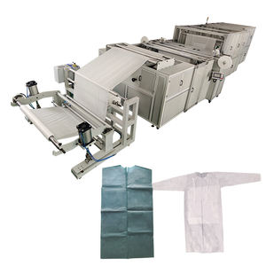 Mesin Pembuat Gaun Bedah Sekali Pakai Non Woven Ultrasonik Otomatis Penuh - Product Image 1