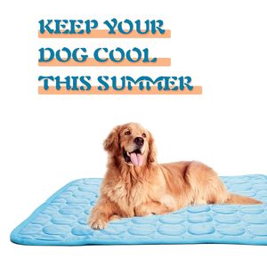 Factory Dog <b>Cooling</b> <b>Mats</b> for Dogs <b>Cat</b> Feeding Pet <b>Cooling</b> <b>Mat</b> Ice Blanket Sleeping Pad Summer Puppy Comfortable Dog <b>Cooling</b> <b>Mats</b> - Product Image 2