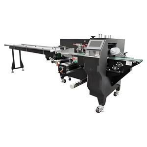 Modelo 350 con película de alta velocidad automática de paletas de hielo y pan carne galleta Horizontal embalaje almohada máquina de embalaje - Product Image 4