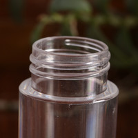 30ml bouteille en plastique transparent bouteille de pilule safran poudre bouteille