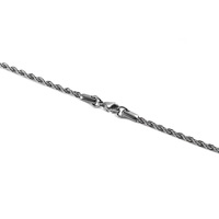2024 nouvelle mode bijoux colliers argent acier inoxydable métal 2d coupe lettre colliers pour femmes hommes avec boîte d'emballage