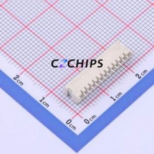 HC-ZH-12PWT Wire-to-Board Pin Header SMD,P=1.5mm,Horizontal Mount Connector 1x12P 1.5mm Horizontal Mount ZH - Product Image 2