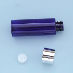 Botella de tóner azul con logotipo personalizado, botella de 100ml, 200ml, 250ml, con tapa plateada, envase de cosméticos <span class=keywords><strong>barato</strong></span> a buen precio - Product Image 3