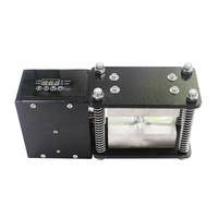 プレートパワーヒートプレス機付きアルミニウムヒートプレスボックス4x4 30トンプレス機