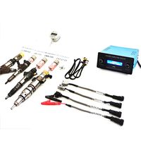 Testeur d'injecteur à rampe commune CRI230 avec machine d'équipement de test d'injection piézoélectrique électromagnétique AHE 1025