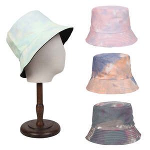 Chapeaux Bob Personnalisés en Coton et Polyester Imprimés en Gros – Casquettes Bob Tie-Dye Douces pour l'Été, Idéales pour les Voyages et la Plage - Product Image 2