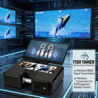 Simulateur de pêche portable, machine d'entraînement à la pêche pour les pêcheurs, machine de pêche en intérieur, pêche virtuelle en eau salée