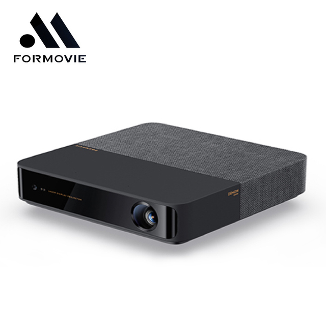 Formovie S5 Laser 4k Projector Smart WIFI 3D ALPD Android9.0 1080P HDR10 Auto Correction Portable Mini 4k Laser Projector