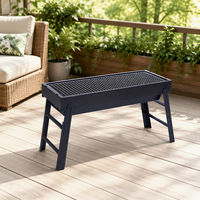 Barbecue d'extérieur pliable pour la maison, mini-rangée de cuisson, gadget de grillade, vente en gros, gril à charbon portable multifonction