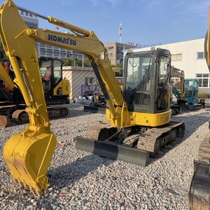 Excavadora de segunda mano Komatsu PC55 de 5,5 toneladas de alta calidad Japón Buen estado Construcción Maquinaria sobre orugas Cojinete de bomba de engranajes - Product Image 3